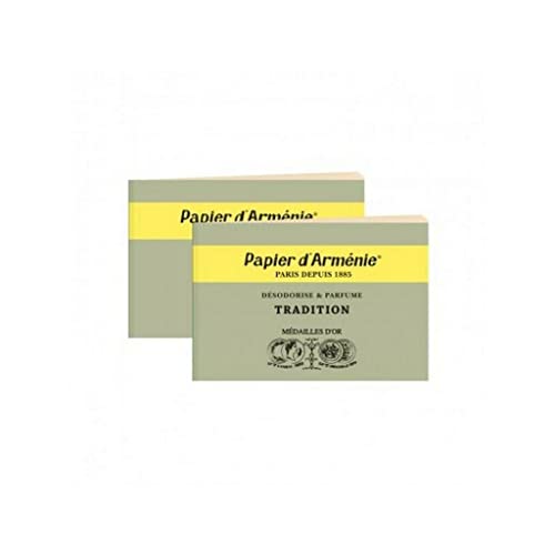 Papier d'Arménie 12 bandes encens naturel anti odeur maison