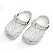Meaudiwes Fashion Beach Pool Slippers Toddler Slides Sandals Children Water Shower for Boy Gold Marble Texture White