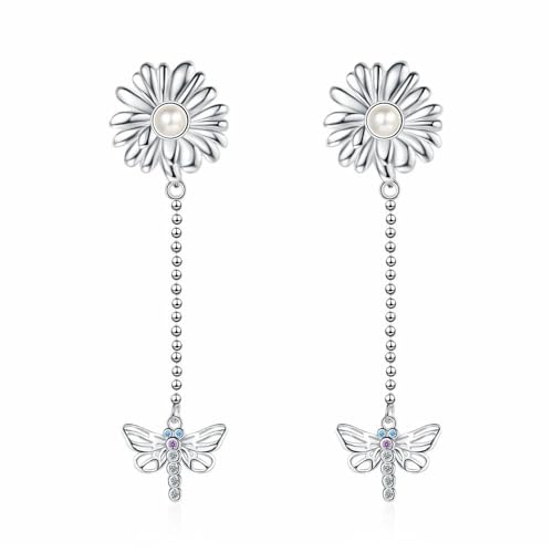 Boucles d'oreilles perles et libellule pour sublimer vos tenues d'été