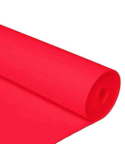 Pieza de 11 mts. de Goma Eva color rojo 4001