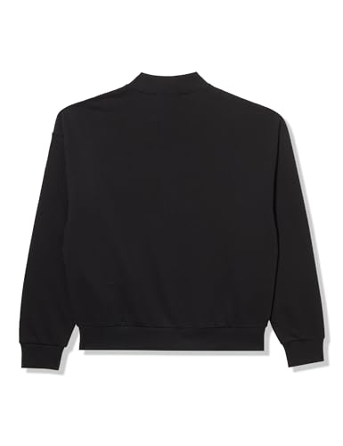 HUGO Men's Twill French Terry Zip Up Bomber Sweatshirt3