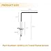 SEN01114 SEN337 SEN0337 Flame Sensor Furnace Ignitor Replacement Parts for Trane American Standard Furnace Parts 4 Pieces
