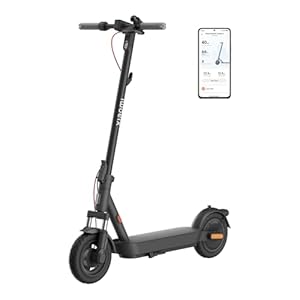 Xiaomi 5 E-Scooter mit Straßenzulassung (max. 20km/h, bis zu 60km Reichweite & 18% Steigung, Federung vorne, 10" Luftreifen, Blinker, Dual-Bremssystem, App)