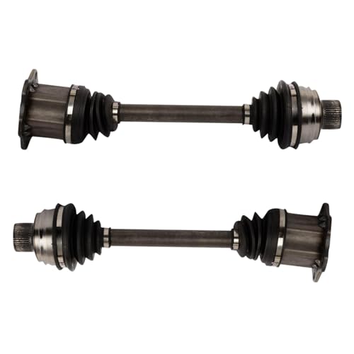 Image of TRQ Front Driver and Passenger Side CV Axle Assembly Set 2 Piece for Audi | for 2013-2016 Audi A4 Quattro 2013-2017 Audi A5 Quattro 2013-2016 Audi allroad