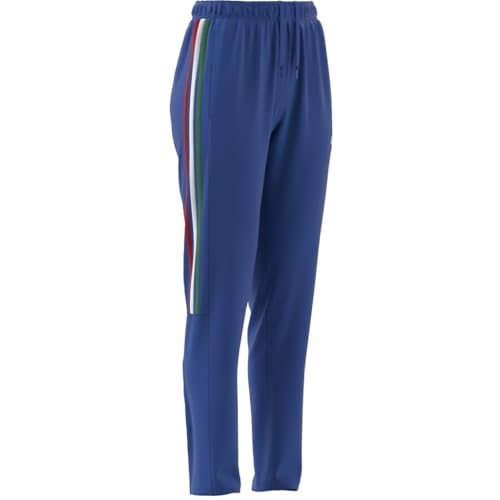 Adidas Women's Tiro Cut 3-Stripes Track Pants, Blue/Green/White, Small - image 8