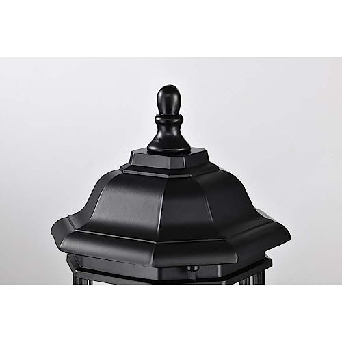 Nuvo 60/6116 Hopkins 1-Light Outdoor Post Lantern, Matte Black, Small #TOP3