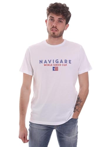 T-shirt Navigare NV31139 vêtements homme coton manches courtes