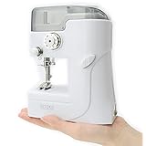 マクロス コンパクト ミシン 手乗り ハンディ 初心者 簡単 便利 リトコ MEH-115 白