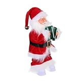 Poupée père noël qui secoue hanches : si vous l'envoyez à vos enfants en cadeau, ils seront heureux, décoration de noël