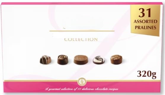 Chocolate Collection 320G (paquete de 3) 'Indulgence in every bite, a moment of pure decadence' para todas las ocasiones, cumpleaños, Navidad, Pascua, Año Nuevo