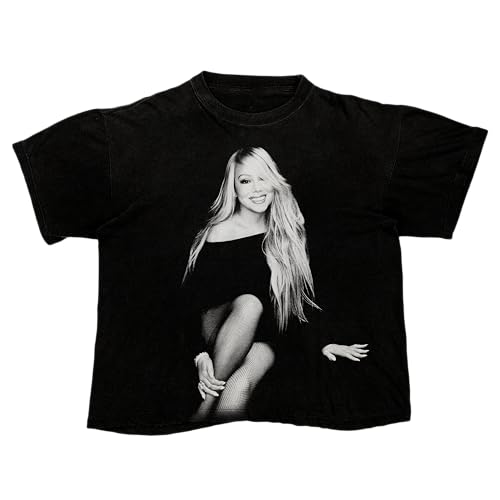 Mariah Carey Unisex-Adult Official Merch Here for It All Tracklist T-Shirt2