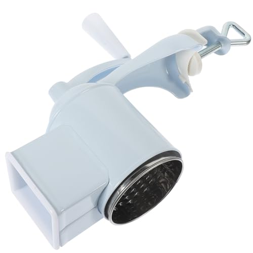 Rallador manual de queso con manivela Uonlytech blanco miniatura 1