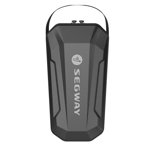 Segway eKickScooter Storage Bag 3L Hard Shell Handlebar Bag Water-Resistant Scooter Front Bag with Quick-Release Mount