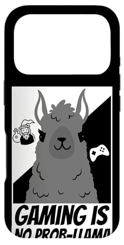 Gamer Llama Cool Gaming Video Game Funny �X�}�z�P�[�X iPhone 17 Pro �p