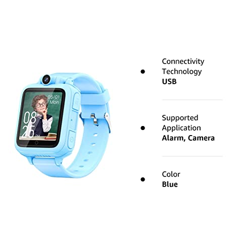 Kids Game Smart Watch For Kids Boys Girls With 14 Puzzle Games, Birthday Gift Toys For Boys Girls Age 4 5 6 7 8 9 10 11 12, Kids Watch With Touch Screen Camera Video Music Player Alarm Clock 12/24 Hr #TOP7