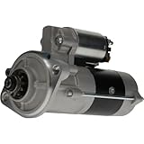 Starter Compatible with Doosan Solar 55 2006-2009 L4 2.8L 169cid Isuzu 4JB1 8-97204-713-0 M8T77075