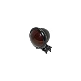{UNIVERSAL_MOTORRAD} SHIN YO LED-Rücklicht BATES STYLE, schwarzes Gehäuse, rotes Glas