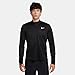 Nike Men's Pacer Dri-Fit 1/2-Zip Running Top, Black/Reflective Silver, XX-Large