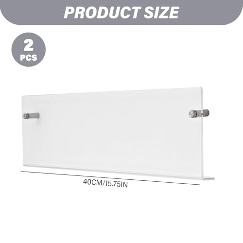 Soporte para folletos de pared acrílico que elimina el desorden de papeles en los salones 7