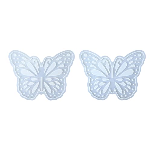 Molde de silicona con diseño de mariposa hueca, moldes de...