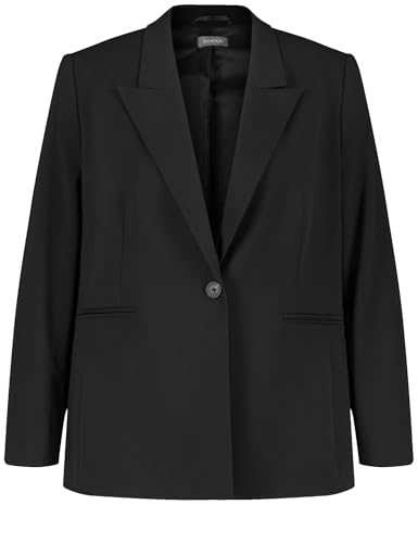 Samoon 930996 29100 1100 Blazer, Negro, 44 Grande Mujeres