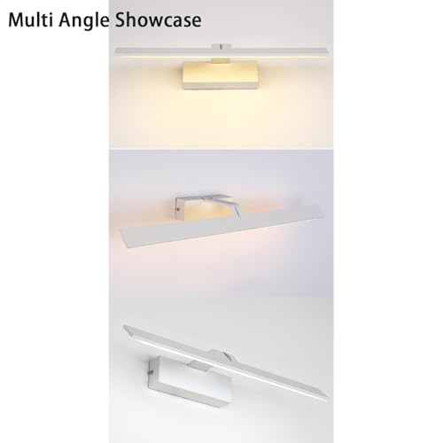 Interior LED Espejo Aplique de Pared Baño Largo Impermeable Blanco Tocador 58cm 4