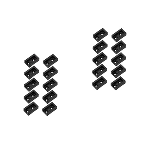 OUNONA 2sets 10pcs Closet Rod Holder Brackets Resistant Fitting for Wardrobe and Laundry Easy to Install Clothes Rail Socket Stable Support for Garment Display 10pcs*2