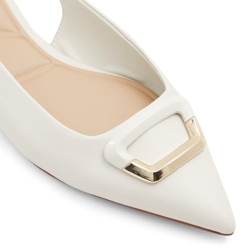 Image of Aldo BUDAPESTA-IN100 Ladies WHITE Flat Shoes