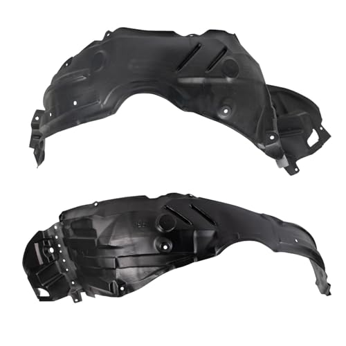 Image of TRQ Front Inner Fender Liner Set Compatible with 2017-2019 Toyota Corolla TO1248210 TO1249210