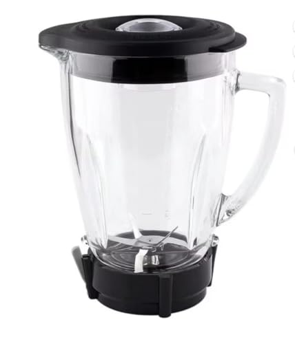 - Glass Jar & Lid, Blade, Rubber Gasket, And Base Cap Included - Compatible With Oster Pro 1200 Series