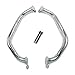 TOYOCC Engine for SUZ-UKI Boulevard Intruder M800R M109R VZR1800 Motorcycle Crash Bars Engine Guard Bumper Stunt Cage Protector (Color : Chrome2)