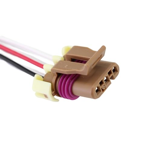 Ignition Coil Connector Flex Fuel Sensor Multi-Purpose Connector Wire Harness Plug For Select Cadillac Chevrolet GMC Isuzu Oldsmobile Pontiac Workhorse Buick.