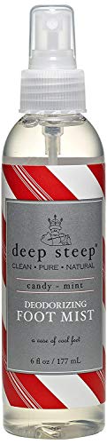 Deep Steep Therapeutic Foot Spray, Candy Mint, 4 Ounce