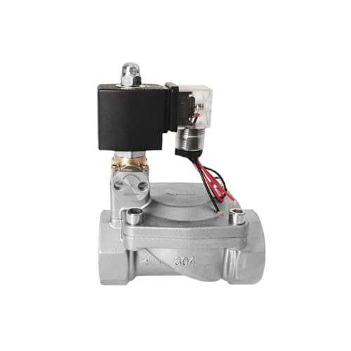 Électrovanne DN20 en acier inoxydable avec commande manuelle DC 24V pour fluide haute pression - 2