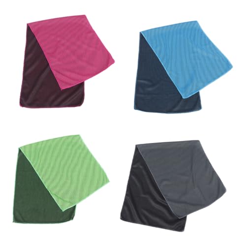 Abaodam Schnelltrocknende Sporthandtücher 4 Stück