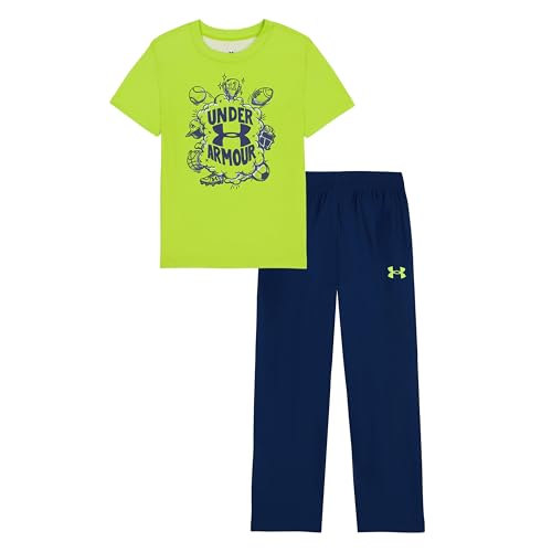 Image of Under Armour Boys' 2-piece Short Sleeve Graphic T-Shirt and Joggers Set
