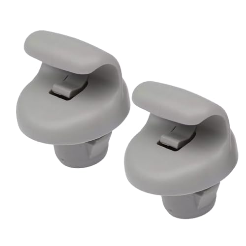 Papakesue 96409EA00A Car Sun Visor Clip Plastic Sun Visor Hook Clip Sun Visor Clip Retainer Compatible with N-issan 350Z Frontier Versa Note Infiniti FX45 FX35 G35 96409BC402 (2 PCS)
