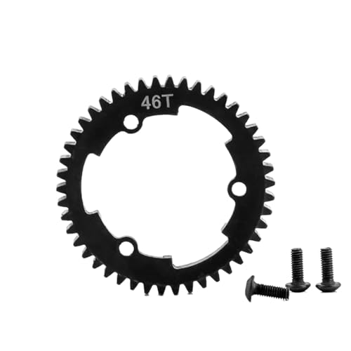 Couronne Engrenage Droit 46T Acier Pièce de Réparation RC Traxxas