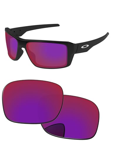 Image of Replacement Lenses for Oakley Double Edge OO9380 66mm Sunglass - Precision Fit, UV Block & Impact Resistant