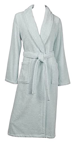 Fabienne Turkish Terry Cotton Bathrobe Unisex Super soft Spa Resort Quality, Luxury 5 Star Hotel Quality Long Sleeve Bathrobe for Men and Women