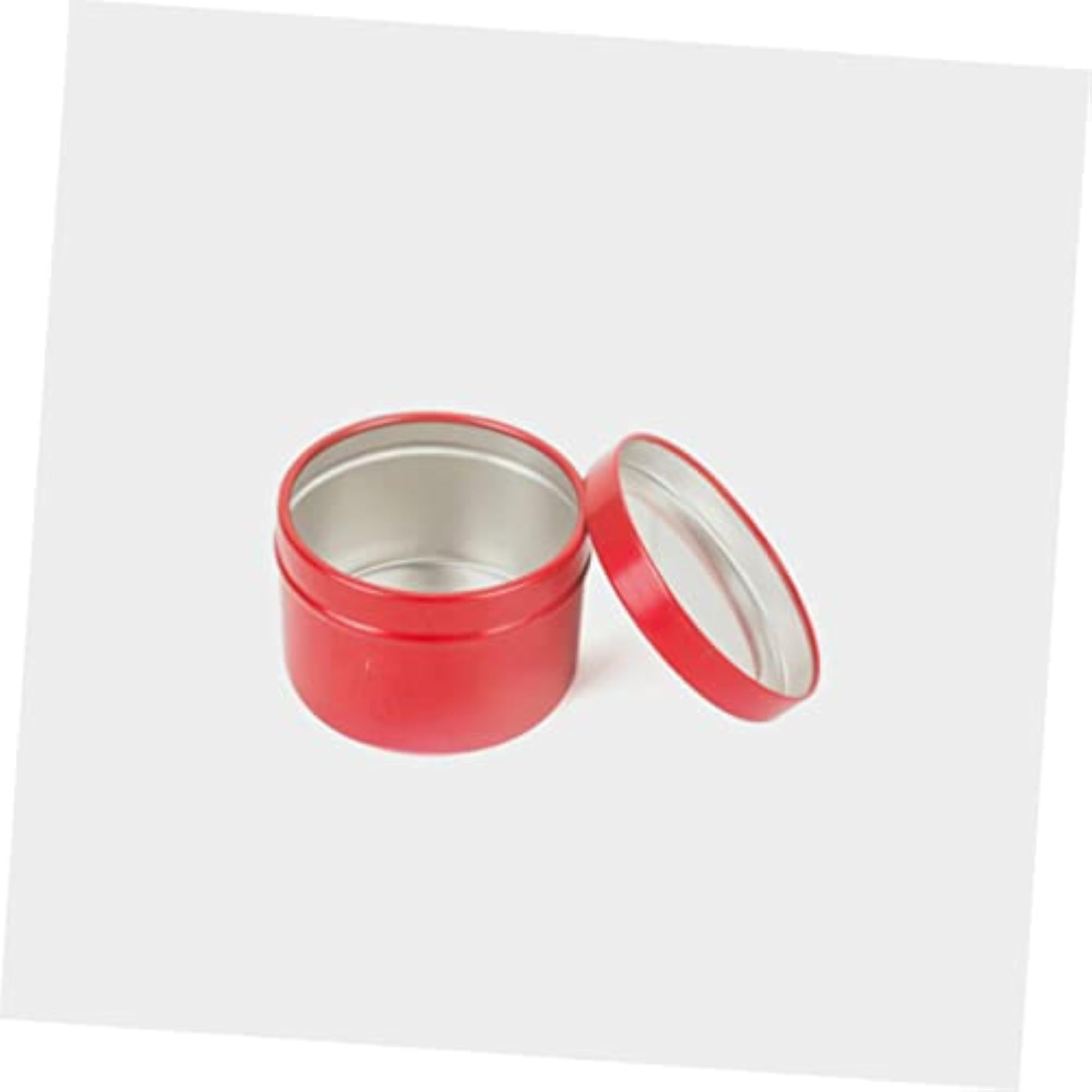 6pcs Aluminum Cosmetic Containers for DIY Candle Making