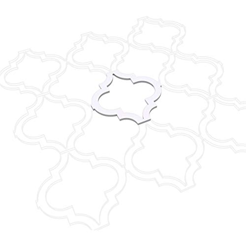 Image of Ekena Millwork 11 3 /8 inchW x 11 3 /8 inchH x 3 /8 inchT Small Marrakesh Decorative Fretwork Wall Panels in Architectural Grade PVC