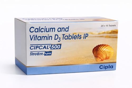 Image of Cipcal-500 Calcium with Vitamin D3 Tablets | Bone & Joint Health Supplement | 75 Tablets