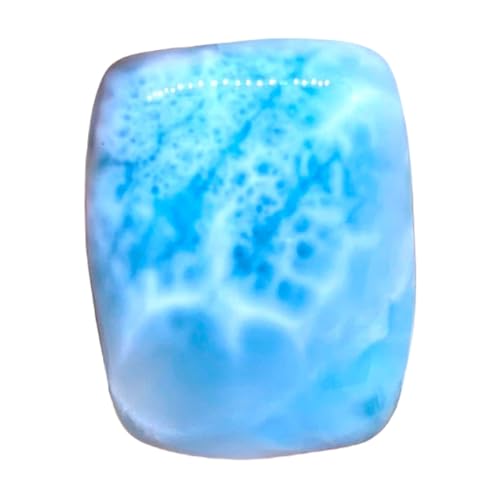 Larimar naturel cabochon idéal pour sculpter un pendentif fait main