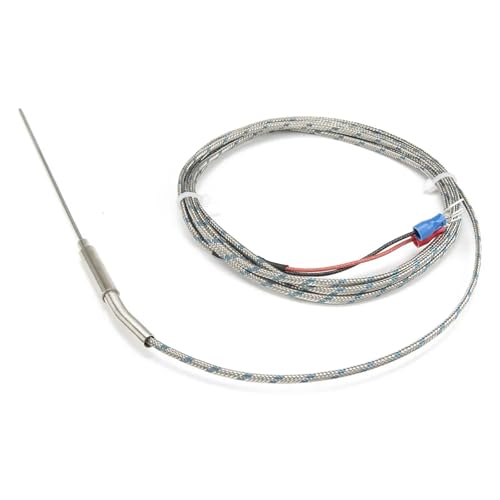 Termopar tipo J FTARP08 con sonda de 1.5mm y cable trenzado de 2m 2