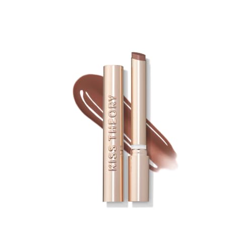 Anastasia Beverly Hills Kiss Theory Tinted Lip Balm - Hydrating Gel-Balm Lipstick Finish with Hyaluronic Acid & Vitamin E, High-Shine Non-Sticky Plumping Color - Nudeish