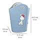 WENKO Wäschesammler Kids Gerry Blau niedlicher Wäschesack mit Zwei praktischen Tragegriffen mit Giraffen Aufdruck, 24 l Stauraum in einem Fach, (B x H x T): 40 x 52 x 20 cm, kindliches Motiv