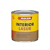 ADLER Interior-Lasur W10 Weiß, tönbar, Holzlasur für innen 375 ml