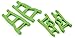 RPM 2 Pack 80244 Front & 80594 Rear Green A-Arms 1/10 Slash 2wd VXL XL-5 Raptor