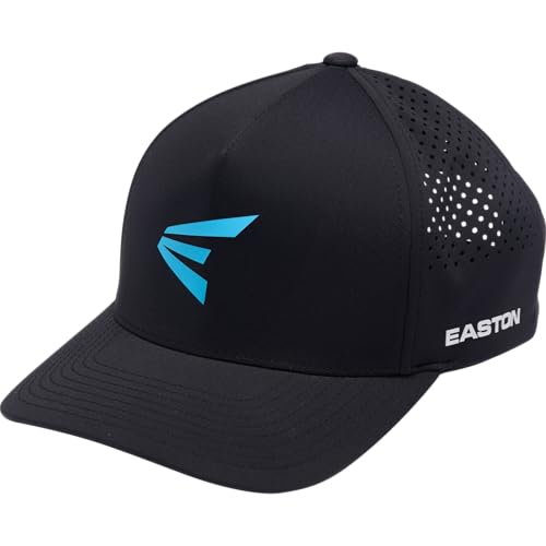 Easton | Athletic Performance Hat | Lightweight Stretch Cap with Perforated Venting & Snapback Fit | Blue